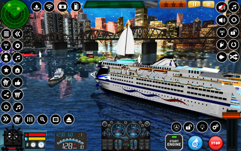 اسکرین شات بازی Ship Games Fish Boat 5