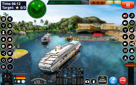 اسکرین شات بازی Ship Games Fish Boat 1