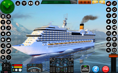 اسکرین شات بازی Ship Games Fish Boat 3