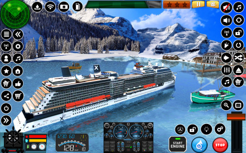 اسکرین شات بازی Ship Games Fish Boat 4