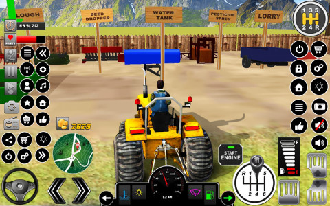 اسکرین شات برنامه Tractor Simulator Real Farming 3