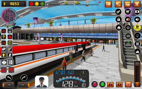 اسکرین شات برنامه City Train Driver Simulator 2 2