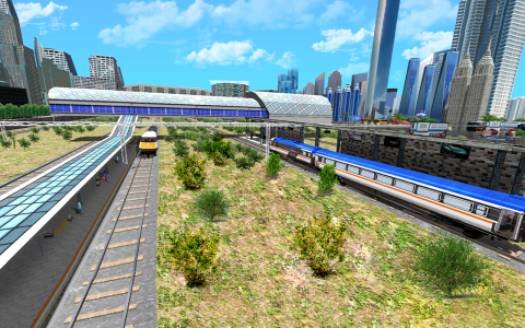 اسکرین شات برنامه City Train Driver Simulator 2 2