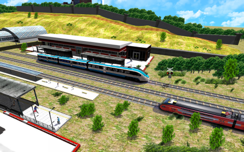 اسکرین شات برنامه City Train Driver Simulator 6