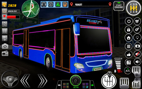 اسکرین شات برنامه Uphill Bus Game Simulator 7