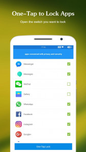 اسکرین شات برنامه Applock - Plane 8