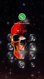 اسکرین شات 1 برنامه AppLock - Skull