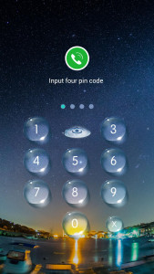 اسکرین شات 1 برنامه AppLock - StarrySky
