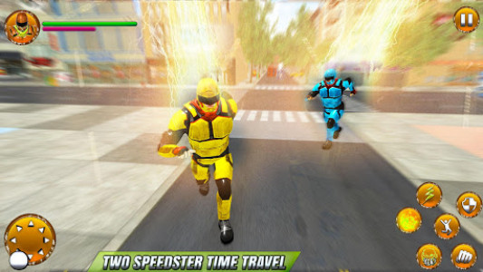 اسکرین شات برنامه Grand Speed Robot Iron Hero Rescue Mission 5