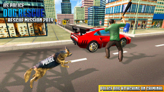 اسکرین شات برنامه US Police Dog City Crime Mission 6