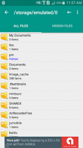 اسکرین شات برنامه Hide Images,Videos And Files 1