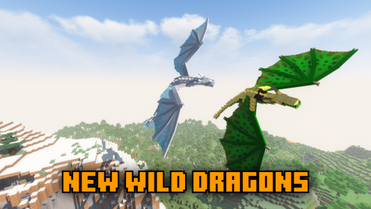 اسکرین شات برنامه Dragons mods for MCPE - DraMo 3