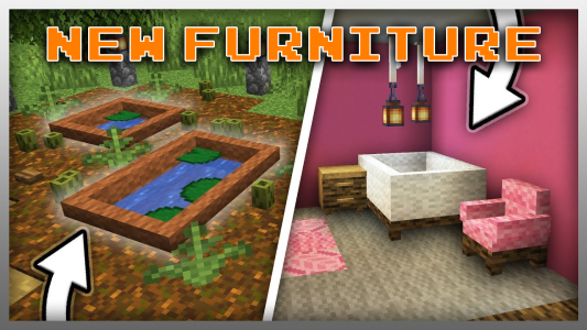 اسکرین شات برنامه Furniture Mods for MCPE 1