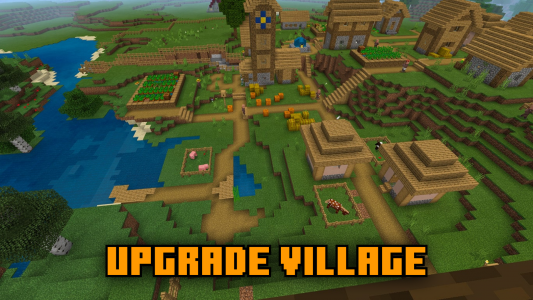 اسکرین شات 3 برنامه Villages for MCPE Maps