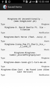 اسکرین شات برنامه Cut Mp3 Songs Make Ringtones 4