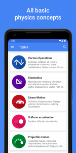 اسکرین شات برنامه Physics Pro - Notes & Formulas 2