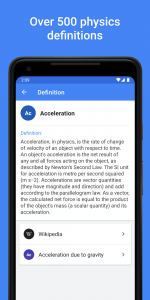اسکرین شات برنامه Physics Pro - Notes & Formulas 5