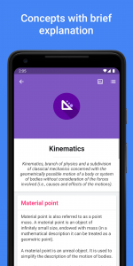 اسکرین شات برنامه Physics Pro - Notes & Formulas 3