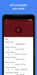 اسکرین شات 6 برنامه Physics Pro - Notes & Formulas