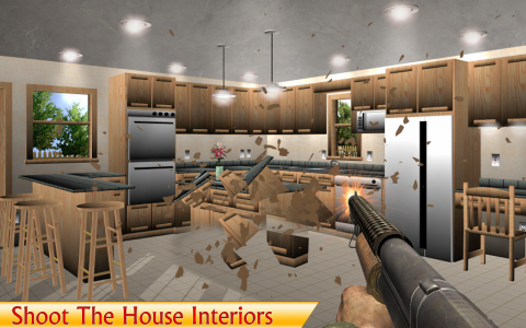 اسکرین شات برنامه Destroy the House - Home Game 5