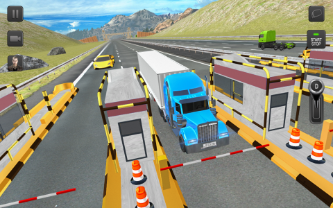 اسکرین شات برنامه Euro Truck Simulator 3D 5