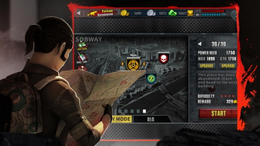 اسکرین شات بازی حمله زامبی 3