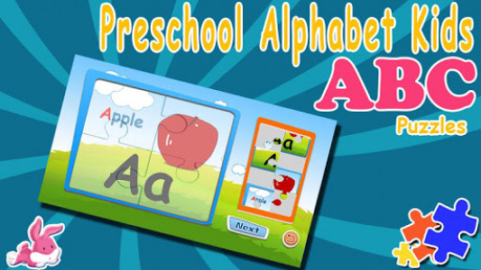 اسکرین شات بازی Alphabet jigsaw puzzle & flashcards kids game 5
