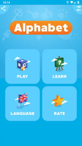 اسکرین شات بازی Alphabet - Learn and Play with 7 languages 1