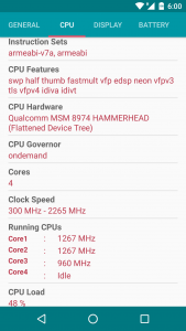 اسکرین شات برنامه Device Info 4