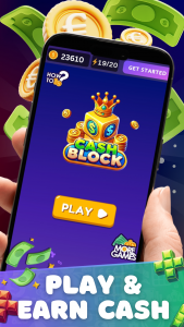 اسکرین شات 1 بازی Cash Block - Blast Earn Money