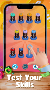 اسکرین شات 4 بازی Nuts Bolts Sort - Earn Money