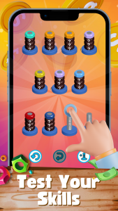 اسکرین شات 4 بازی Nuts Bolts Sort - Earn Money