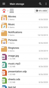 اسکرین شات برنامه File Manager 2