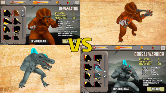 اسکرین شات بازی Dinosaurs Fighters 6