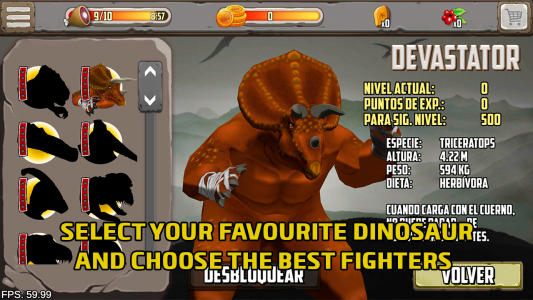 اسکرین شات بازی Dinosaurs Fighters 8