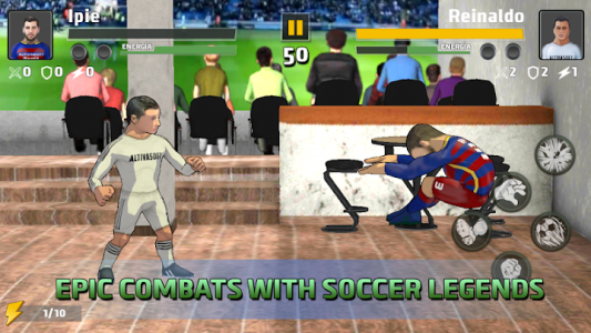 اسکرین شات برنامه Soccer fighter 2019 - Free Fighting games 4