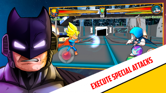 اسکرین شات بازی Superheroes League - Free fighting games 2