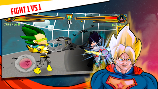 اسکرین شات بازی Superheroes League - Free fighting games 1