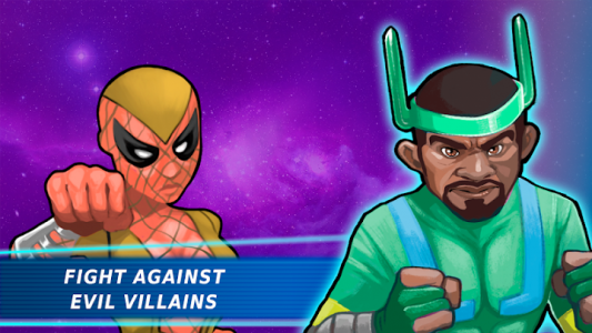 اسکرین شات بازی Superheroes Vs Villains 3 - Free Fighting Game 6