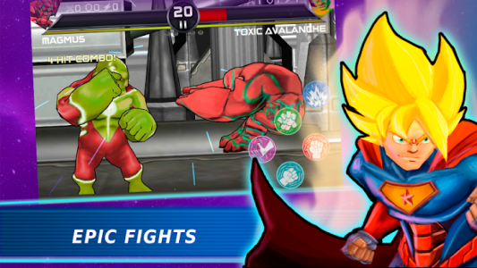 اسکرین شات بازی Superheroes Vs Villains 3 - Free Fighting Game 1