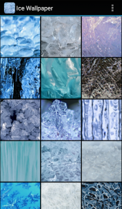 اسکرین شات برنامه Ice Wallpaper 1