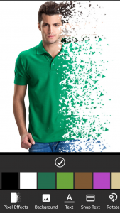 اسکرین شات 5 برنامه Pixel Effect Photo Editor