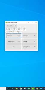 اسکرین شات برنامه Always visible mouse 3