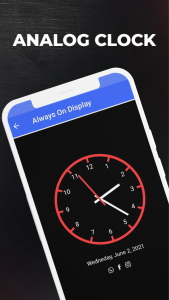 اسکرین شات 2 برنامه Always on Display Amoled Clock
