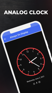 اسکرین شات برنامه Always on Display Amoled Clock 2