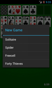اسکرین شات 1 بازی Solitaire