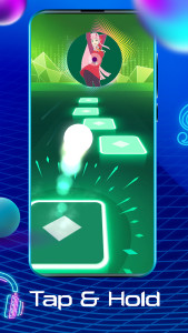 اسکرین شات 2 بازی Tiles Hop Music & Ball Game