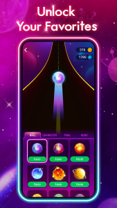 اسکرین شات 4 بازی Dancing Road: Color Ball Run!