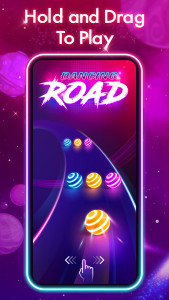 اسکرین شات 3 بازی Dancing Road: Color Ball Run!