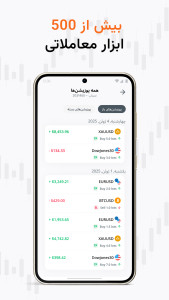 اسکرین شات 5 برنامه ‏‏کارگزاری / بروکر آمارکتس